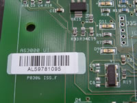 Printed Circuit Board showing PCB Label